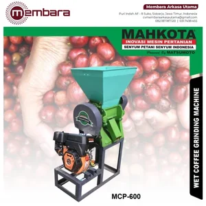 Mesin Pengupas Kulit Kopi MCP-600 WET COFFEE GRINDING MACHINE PENGUPAS KULIT KOPI BASAH MAHKOTA