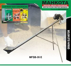 MAHKOTA MFSB-35 E GRAIN ELEVATOR ALAT PINDAH BIJI-BIJIAN / Mesin Sortasi Biji 