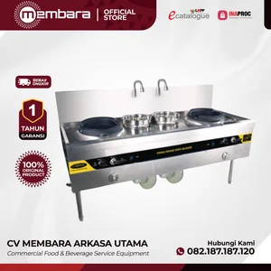 Gas Kwali Range 2 Tungku 2 Soup Ring (Low Pressure)
