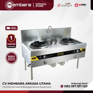 Gas Kwali Range 2 Tungku 1 Soup Ring (Low Pressure)
