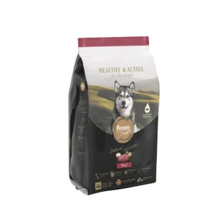 Makanan Anjing BOOM GOLD DOG / 1Kg / Beef Flavor