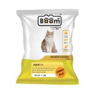 Makanan Kucing BOOM CAT / 1Kg / Ayam Flavor
