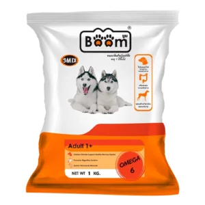 Makanan Anjing BOOM DOG / 1Kg / Liver 3 Mix Flavor