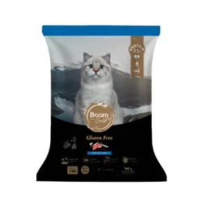 Makanan Kucing BOOM GOLD CAT / 1Kg / Ikan dan Domba Flavor