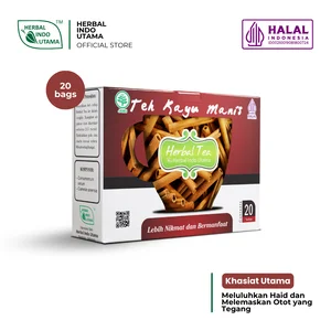 KAYU MANIS Herbal Tea Relieves Menstrual Cramps and Relaxes Tense Muscles - 20 Bags 