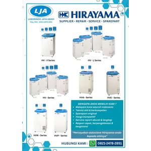 Jasa Servis dan Suku Cadang Autoclave Hirayama
