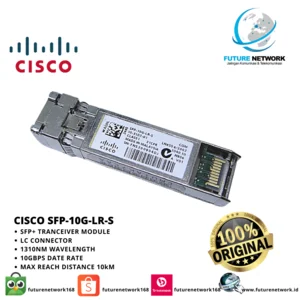 Switch Hub Internet CISCO SFP-10G-LR-S Modul Transceiver SFP+ LC Connector 1310NM 10GBPS 10KM