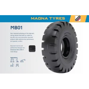 Ban Magna Tyre MB01 in size 21.00-25 