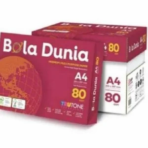Alat Tulis Lainnya Kertas Hvs A4 Bola Dunia 80 gr