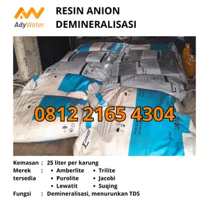 Resin Anion Lewatit Atau Tipe Lain Di Cianjur