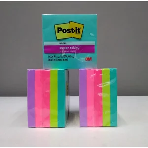 Alat Kantor Lainnya 3M Post-it Assorted Neon