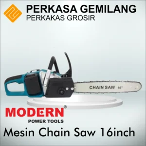 16 inch Cordless Chainsaw Machine Modern Portable Battery Chainsaw 20V 4Ah