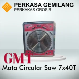 GMT Mata Gergaji Bulat 7 inch x 40 T Circular Saw Blade Mata Potong Kayu 7x40T