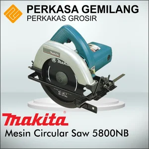 Mesin Gergaji Bulat 5800 NB Mesin Potong Kayu Circular Saw MAKITA 5800NB