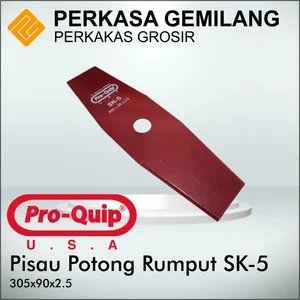 Pisau Potong Rumput S-K5 Untuk Mesin Potong Rumput PRO-QUIP SK5 305x90x2.5 Proquip