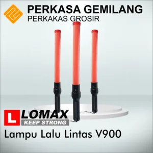LOMAX V900 Tongkat Senter Lalu Lintas Parkir Lalin lalulintas Stik Polisi baterai V 900