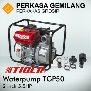 TIGER TGP50 Mesin Pompa Air Irigasi Waterpump ALKON 2 inch TGP 50 4 Tak 7.0 HP Kapasitas 3.6 Liter