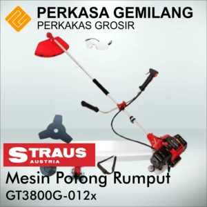 STRAUS Mesin Potong Rumput GT3800G-012x Potong Rumput 5.2 HP GT 3800 G Portable Brush Cutter