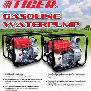 TIGER TGP80 Mesin Pompa Air Irigasi Waterpump ALKON 3 inch 6.5 HP TGP 80