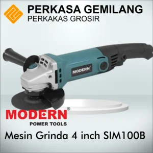 MODERN SIM100B Mesin Gerinda Tangan Grinda 4 inch SIM 100 B 400 Watt