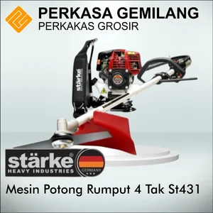 STARKE Mesin Potong Rumput ST431 Potong Rumput 4 Tak Supra ST 431 Portable Brush Cutter