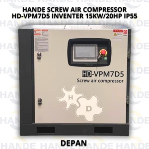 Hande Kompresor Angin HD-VPM7D5 Inventer 10HP IP55 8 Bar 