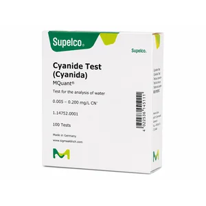 Supelco Cyanide Test Kit Cyanida MQuant 100 Test - Alat Laboratorium Umum