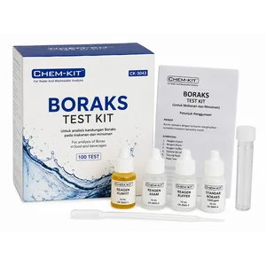 CHEM-KIT Boraks Test Kit 100 Test Makanan Minuman - Penguji Makanan