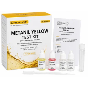 CHEM-KIT Metanil Yellow Test Kit 75-100 Test - Alat Laboratorium Umum