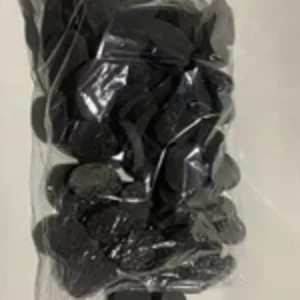 Pelampung Jaring Spon Bentuk Oval Warna Hitam Putri Sendos