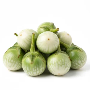 Sayuran Terong Bulat Kecil Diameter 4–4.8 cm