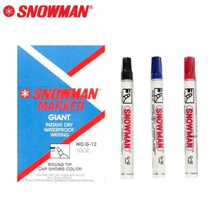 Snowman G-12 Giant Hitam Biru Merah 