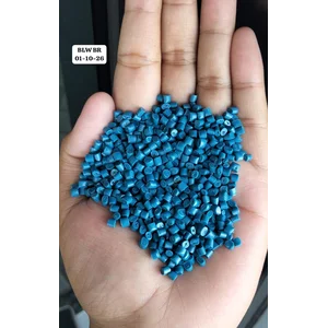 BIJI PLASTIK BLOWING BIRU @ 30 KG