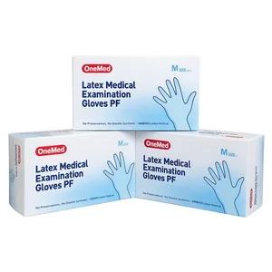Bahan Kimia Pertanian Lainnya Sarung Tangan Latex OneMed Box isi 100pcs