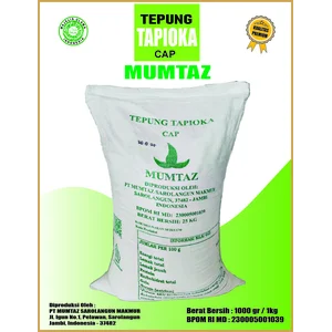 Tepung Tapioka Cap MUMTAZ - Kemasan Karung 25 Kg
