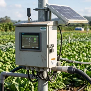 Panel Fertigasi Cerdas Off Grid Berbasis SCADA