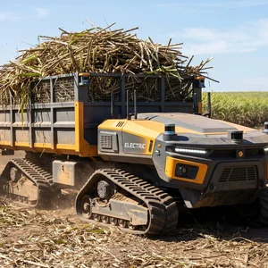 Traktor Transporter Panen Otonom  AMR / AGV Bertenaga Listrik