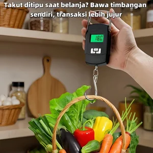 Portable Scale 50kg Timbangan Gantung Digital 50 Kg Kotak Hook