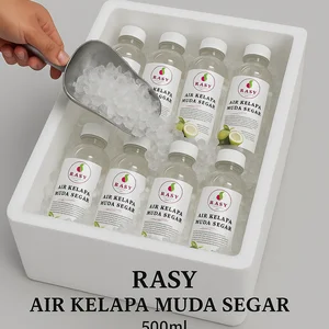 RASY – Air Kelapa Muda Segar Premium Botol 250ml / 500ml / 1 Liter – OEM