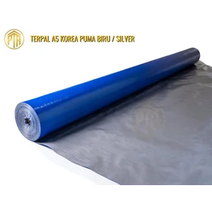 Terpal A5 Korea Puma Biru - Silver