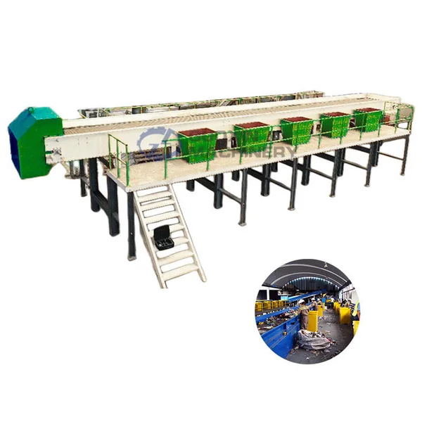 Buy OEM High Efficiency Customizable Garbage Manual Sorting Platform ...