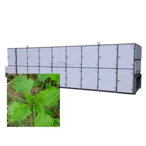 Lini Produksi Pengering Biomassa Sabuk Jaring Daun Rami dan Daun Alfalfa