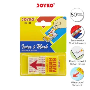 Kertas Memo & Sticky Notes SIGN HERE Joyko