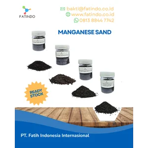 Manganese Sand – Media Filtrasi untuk Menghilangkan Zat Besi (Fe) & Mangan (Mn) dalam Air / Pasir Aktif / Fatindo