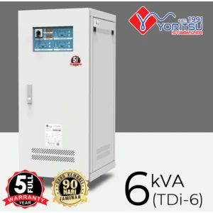 Stabilizer Listrik Yoritsu Type TDI 6 kVA MONO DISPLAY