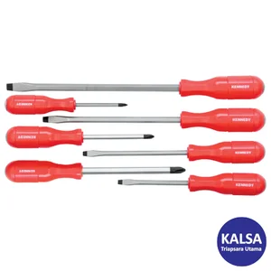 Obeng Kennedy KEN-572-3700K 7-Pieces Hi-Grip Pound Thru Screwdriver Set