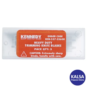 Pisau Cutter Kennedy KEN-537-2560K Quantity 5-Pieces Heavy Duty Knife Blades