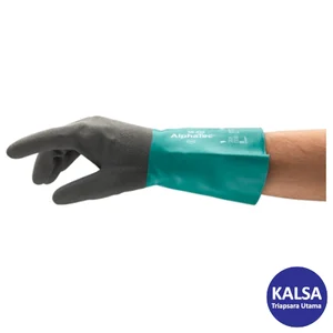 Glove Ansell AlphaTec 58-430 Confident Grip Performance with Enhanced Flexibility Hand Protection