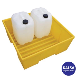 Palet Plastik Romold GPT1 Size 730 x 730 x 295 mm Polyethylene with Grid Drip Tray Spill Containment Pallet