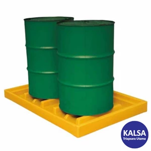 Palet Plastik Romold TTHD Size 1460 x 960 x 120 mm Polyethylene with Grid Drip Tray Spill Containment Pallet
